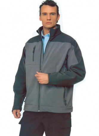 CHAQUETA SOFTSHELL BICOLOR